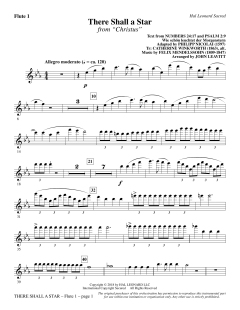 There Shall a Star von Felix Mendelssohn Bartholdy (Download) 