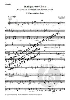 Hornquartett-Album - Horn 3 