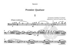 Premier Quatuor von Christian Friedrich Gumlich (Download) 