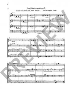 Quartett-Übung von Hans-Martin Linde 
