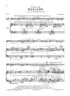 Ballade von Alfred Reed 