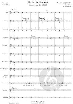 Un baccio di mano von Wolfgang Amadeus Mozart (Download) 
