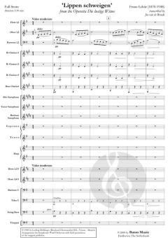 Lippen schweigen von Franz Lehár (Download) 