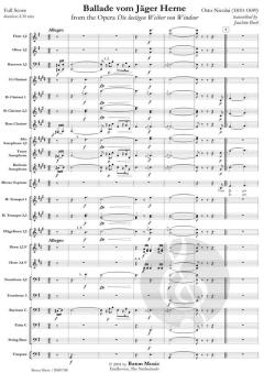 Ballade vom Jäger Herne von Otto Nicolai (Download) 