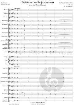 Del futuro nel bujo discerno von Giuseppe Verdi (Download) 