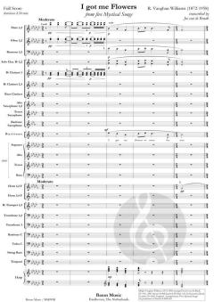 I got me Flowers from 5 Mystical Songs von Ralph Vaughan Williams (Download) 