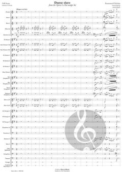 Danse slave von Emanuel Alexis Chabrier (Download) 