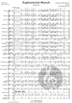 Zapfenstreich Marsch WoO 20 von Ludwig van Beethoven (Download) 