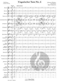 Ungarischer Tanz No. 6 von Johannes Brahms (Download) 