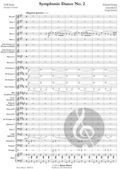 Symphonic Dance No. 2 von Edvard Grieg (Download) 