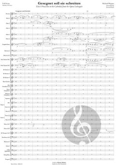 Gesegnet soll sie schreiten von Richard Wagner (Download) 