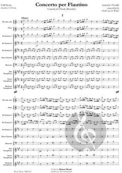 Concerto per Flautino von Antonio Vivaldi (Download) 