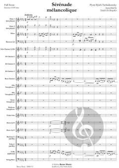 Sérénade mélancolique von Peter Iljitsch Tschaikowsky (Download) 