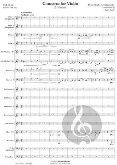 Concerto for Violin von Peter Iljitsch Tschaikowsky (Download) 