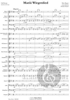 Mariä Wiegenlied von Max Reger (Download) 
