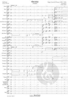 Orestiae (Overture) von Sergei Iwanowitsch Tanejew (Download) 