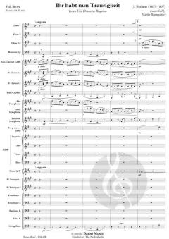 Ihr habt nun Traurigkeit from Ein deutsches Requiem von Johannes Brahms (Download) 