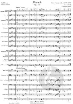 Marsch op. 108 von Felix Mendelssohn Bartholdy (Download) 