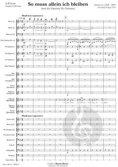 So muss allein ich bleiben from The Operetta Die Fledermaus von Johann Strauss (Sohn) (Download) 