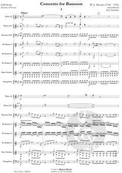 Concerto For Bassoon KV 191 von Wolfgang Amadeus Mozart (Download) 