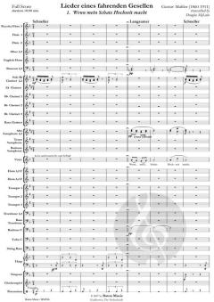 Lieder eines fahrenden Gesellen von Gustav Mahler (Download) 