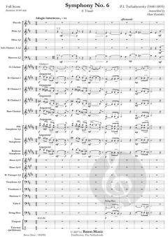Symphony Nr. 6 B minor 'Pathetique' von Peter Iljitsch Tschaikowsky (Download) 