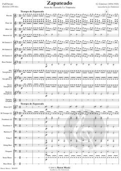 Zapateado from The Zarzuela La Tempranica von Gerónimo Giménez (Download) 