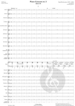 Piano Concert No. 2 op. 18 von Sergei Rachmaninow (Download) 