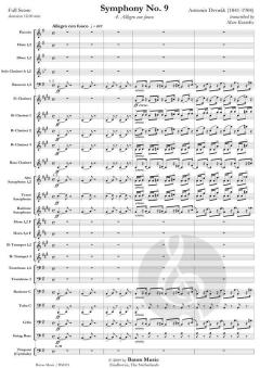 Symphony No. 9 Movement No. 4: Allegro con fuoco op. 95 von Antonín Dvořák (Download) 