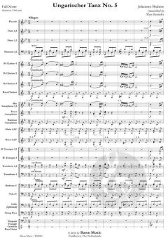 Ungarischer Tanz Nr. 5 von Johannes Brahms (Download) 