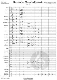 Russische Marsch-Fantasie op. 353 von Johann Strauss (Sohn) (Download) 