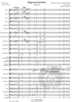 Zigeunerweisen op. 20 von Pablo de Sarasate (Download) 