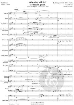 Abends, will ich schlafen gehn von Engelbert Humperdinck (Download) 
