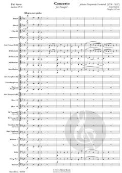 Concerto for Trumpet von Johann Nepomuk Hummel (Download) 