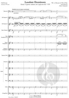 Laudate Dominum KV 339 von Wolfgang Amadeus Mozart (Download) 