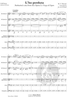 L'ho perduta von Wolfgang Amadeus Mozart (Download) 