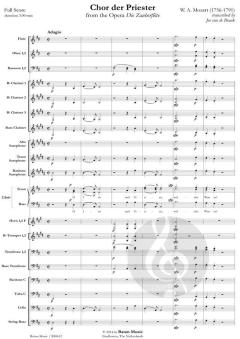Chor der Priester von Wolfgang Amadeus Mozart (Download) 