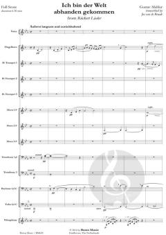 Ich bin der Welt abhanden gekommen von Gustav Mahler (Download) 