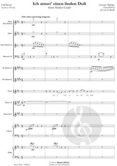 Ich atmet' einen linden Duft von Gustav Mahler (Download) 