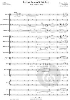 Liebst du um Schönheit von Gustav Mahler (Download) 