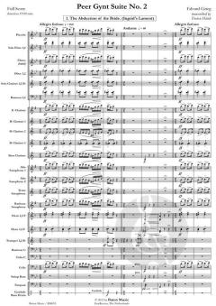 Peer Gynt Suite No. 2 von Edvard Grieg (Download) 