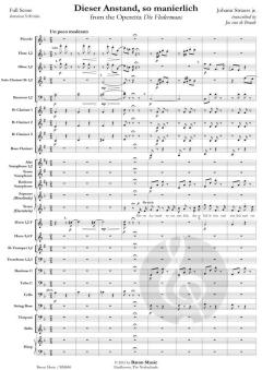 Dieser Anstand, so manierlich von Johann Strauss (Sohn) (Download) 