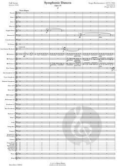 Symphonic Dances op. 45 von Sergei Rachmaninow (Download) 