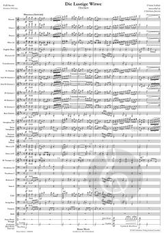 Die lustige Witwe von Franz Lehár (Download) 