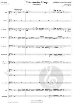 Concerto for Harp von Carl Ditters von Dittersdorf (Download) 