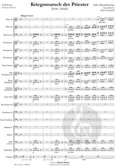 Kriegsmarsch der Priester von Felix Mendelssohn Bartholdy (Download) 