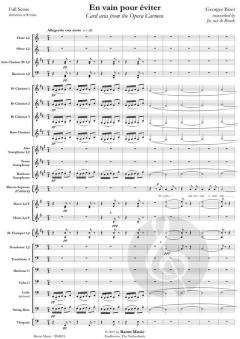 En vain pour éviter von Georges Bizet (Download) 