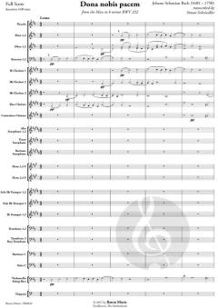 Dona nobis pacem von Johann Sebastian Bach (Download) 