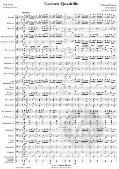 Carmen Quadrille von Eduard Strauss (Download) 