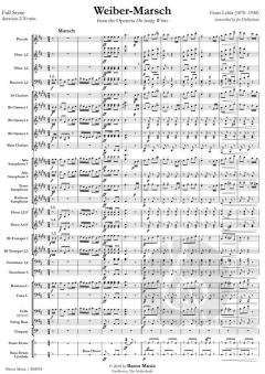 Weiber Marsch von Franz Lehár (Download) 